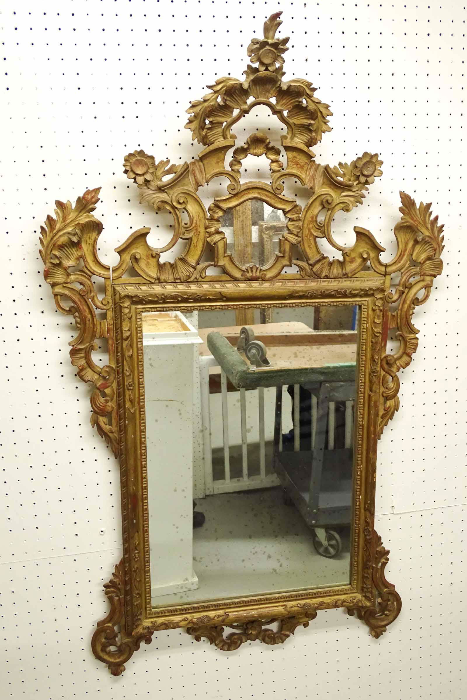 19th c. Continental Wall Mirror (1 of 4)