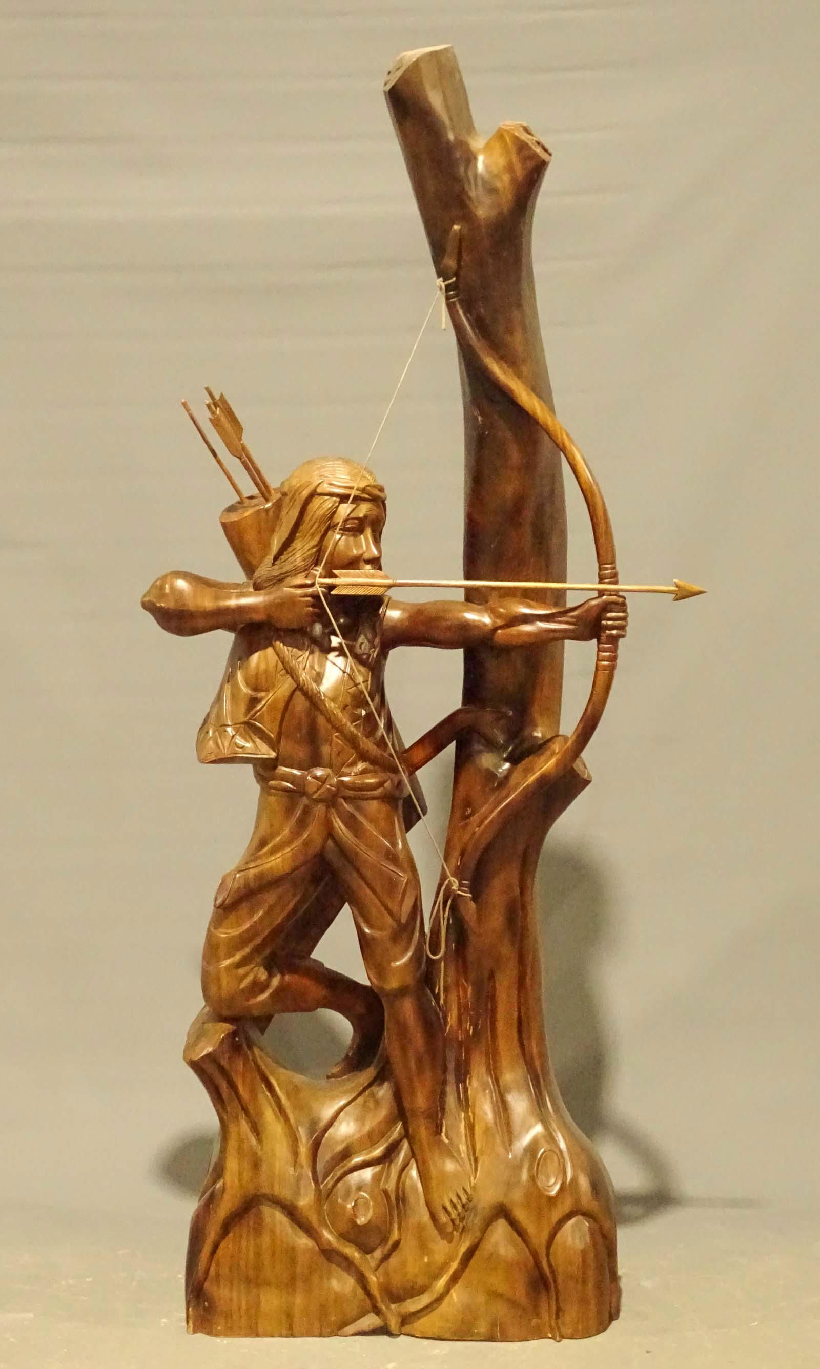 Life Size Wooden Carving (1 of 11)