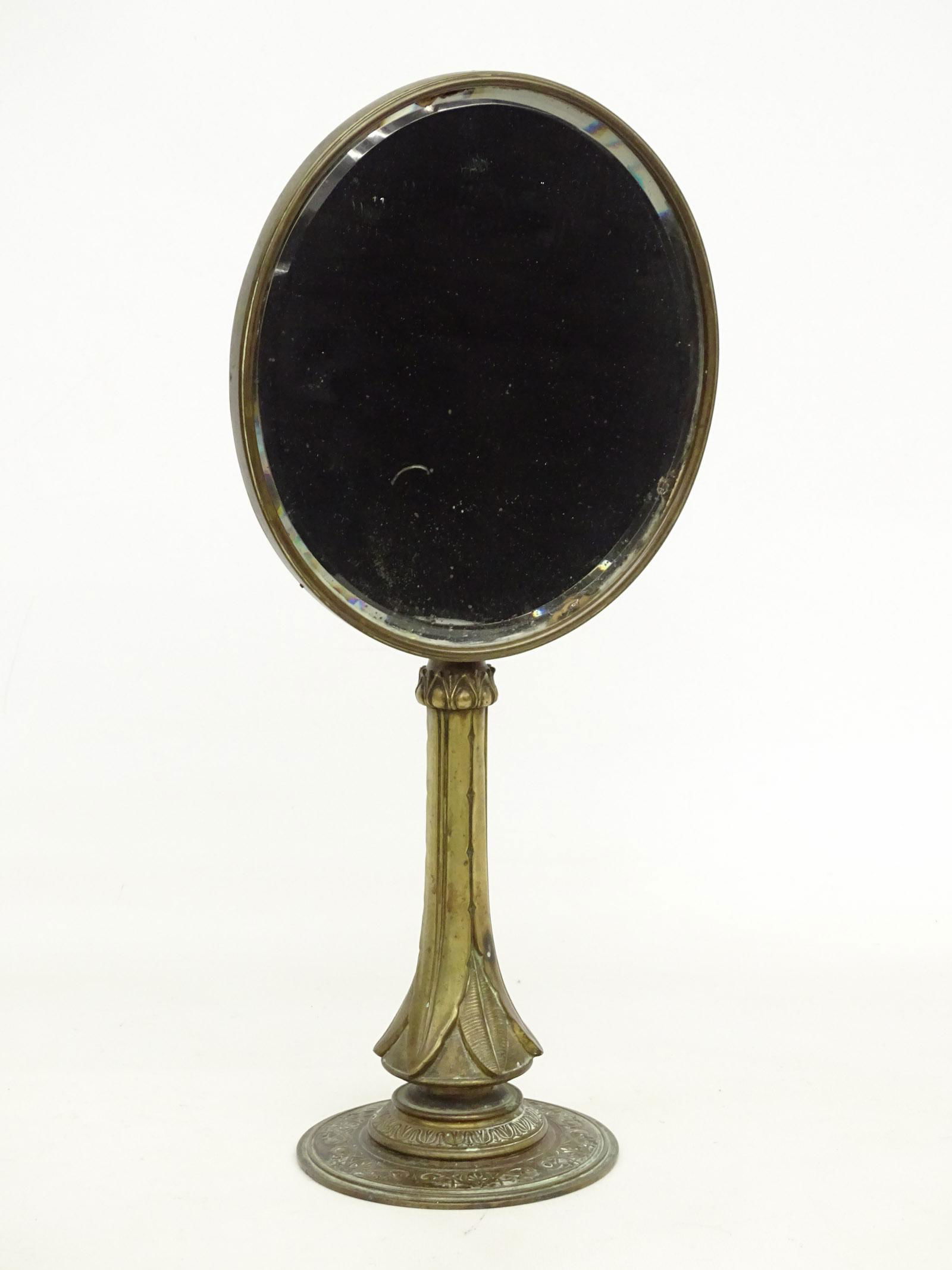 Brass Shaving Mirror (1 of 3)