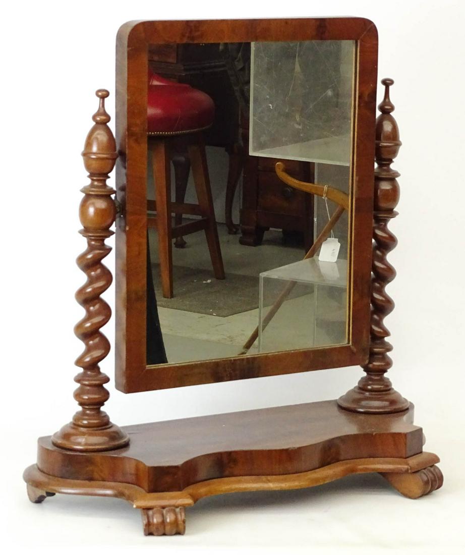 19th c. Shaving Mirror (1 of 4)