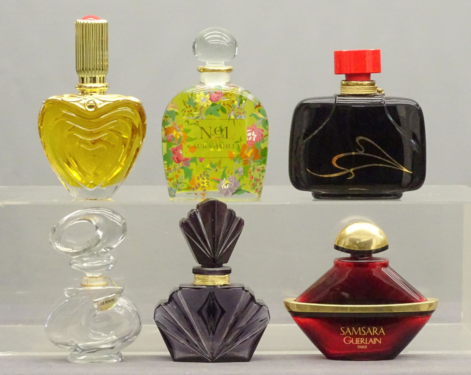 Collection of Perfume Display Bottles (1 of 10)