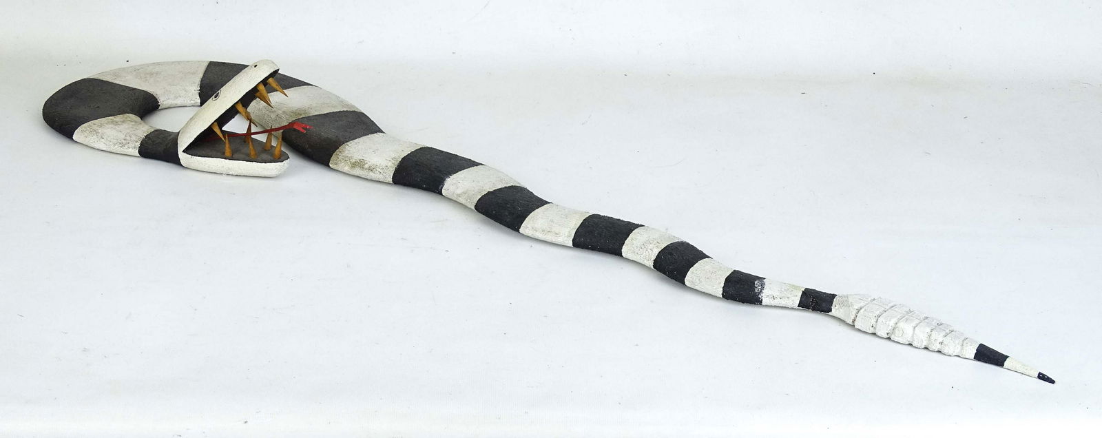 Folk Art Snake Carving (1 of 5)