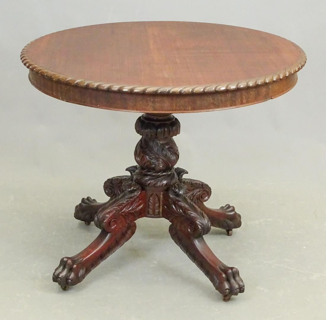 Empire Style Mahogany Table (1 of 3)