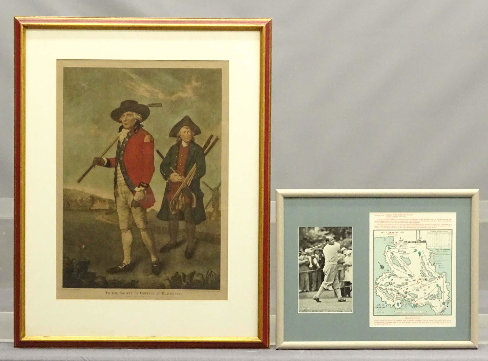 Masters Golf Map Signed by Sarazen (1 of 6)