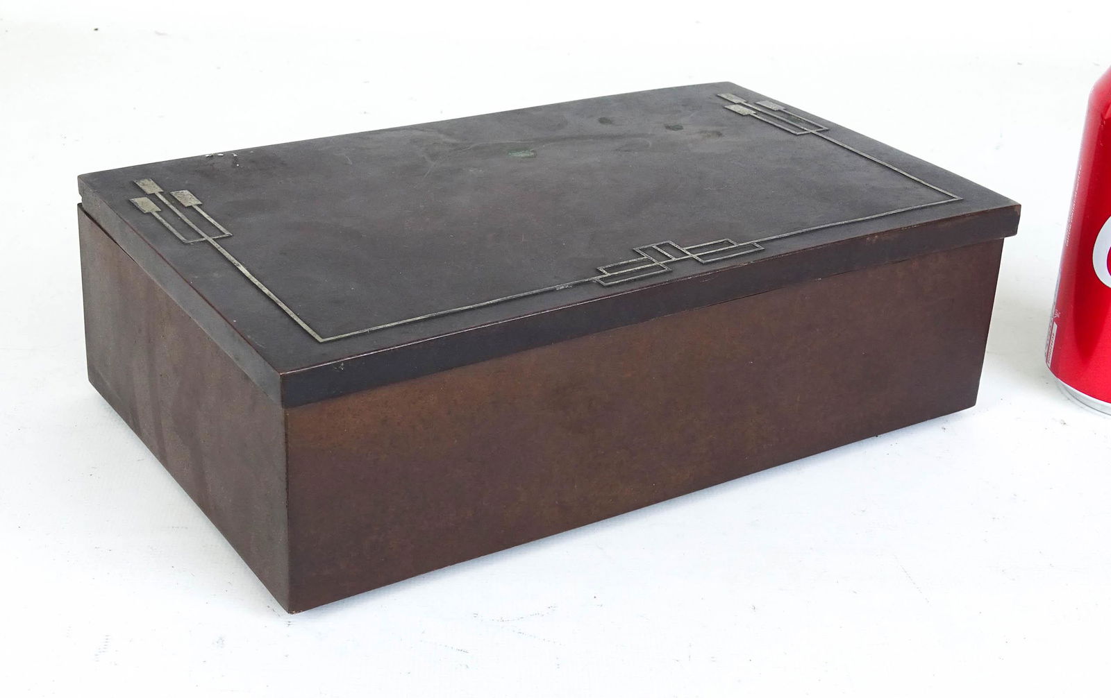 Copper Arts & Crafts Humidor Box (1 of 7)