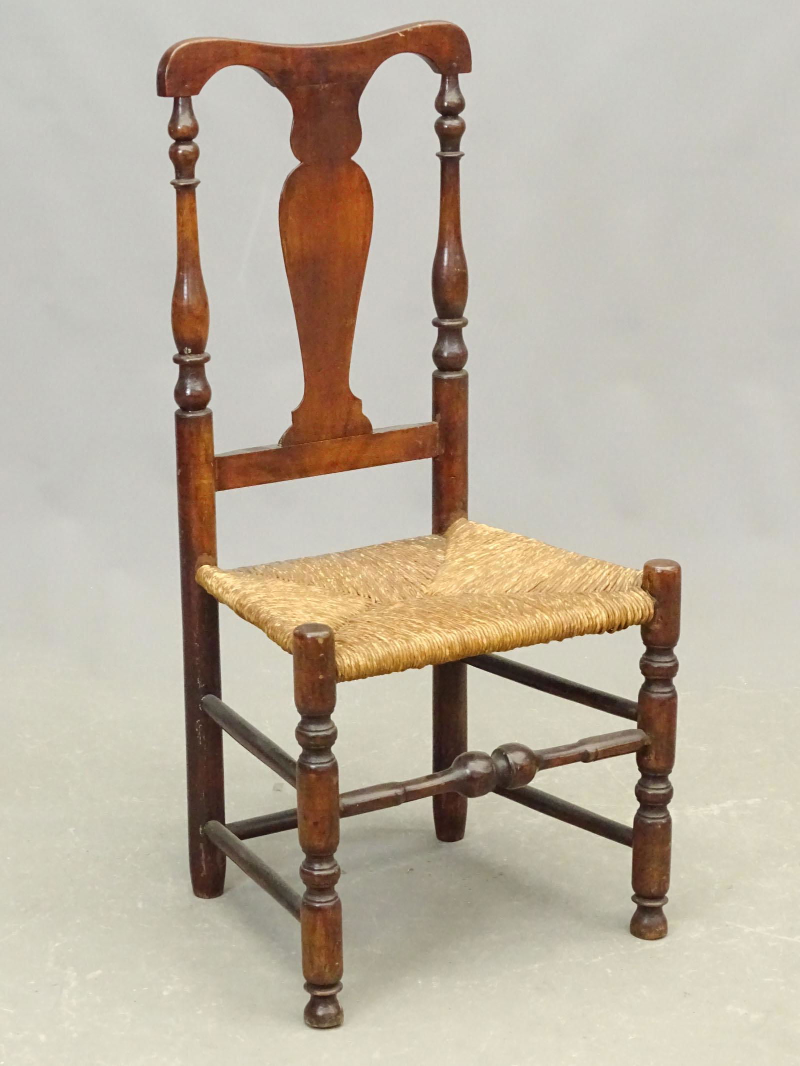 18th c. Queen Anne Side Chair (1 of 3)