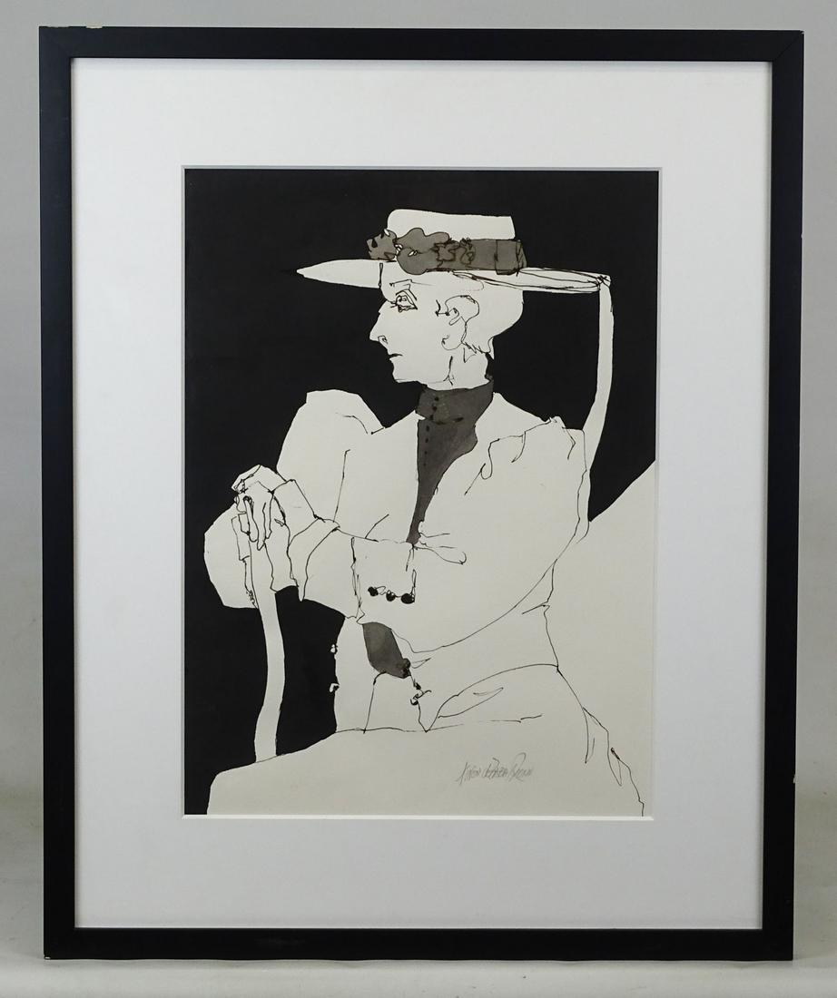 Portrait of Elegant Lady Ninon deZara-Ronn (1 of 5)