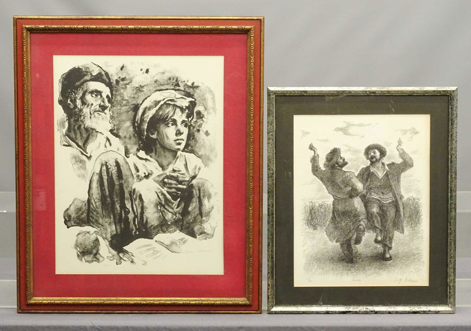 Judaica Two Signed Prints (1 of 7)