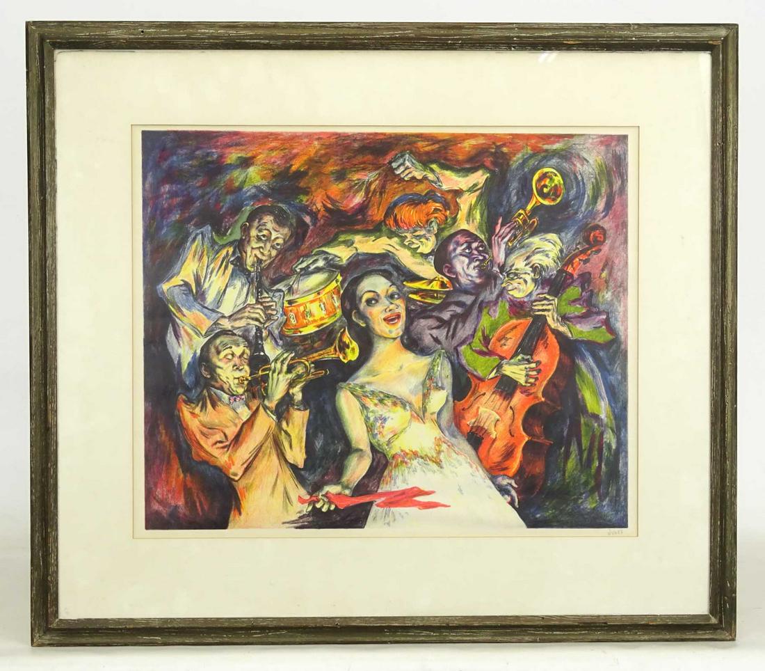 Jules (20th Century), Signed Lithograph (1 of 4)
