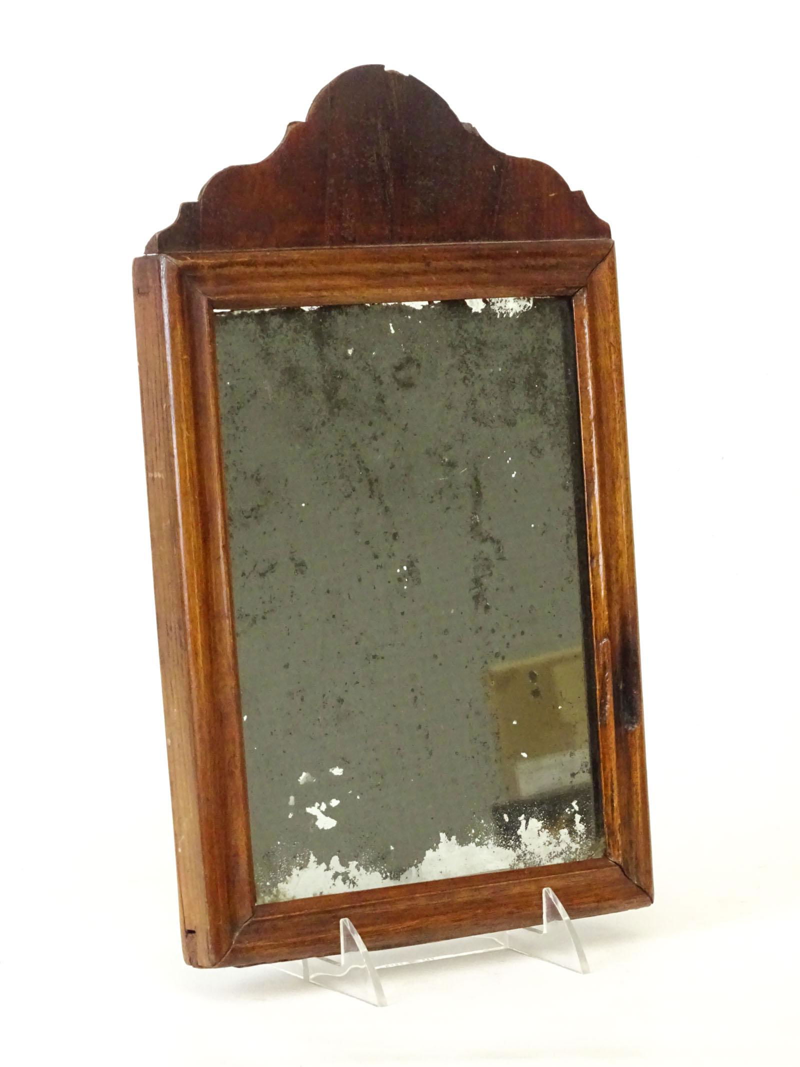 18th c. Queen Anne Mirror (1 of 4)