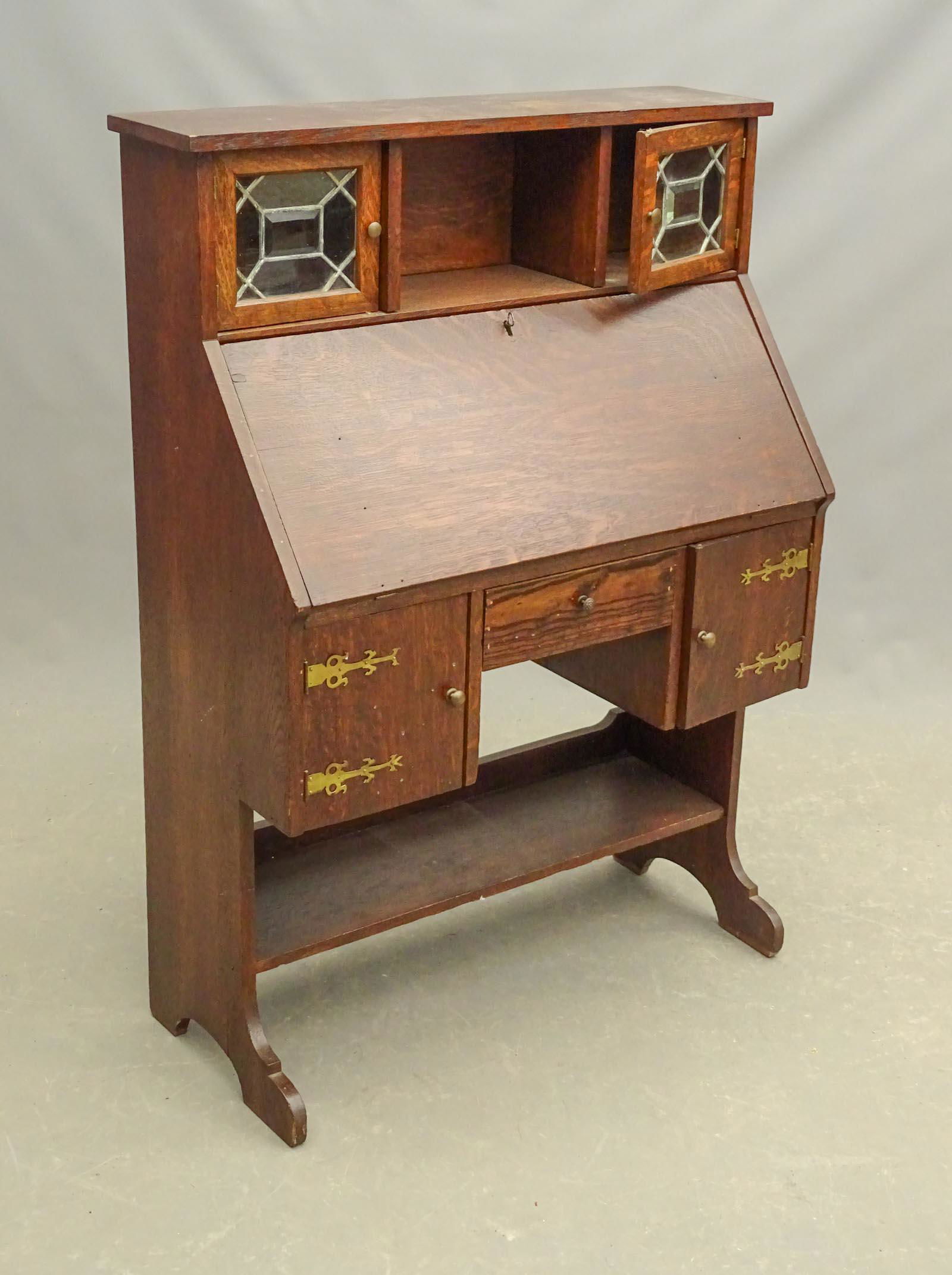 Mission Oak Desk (1 of 3)