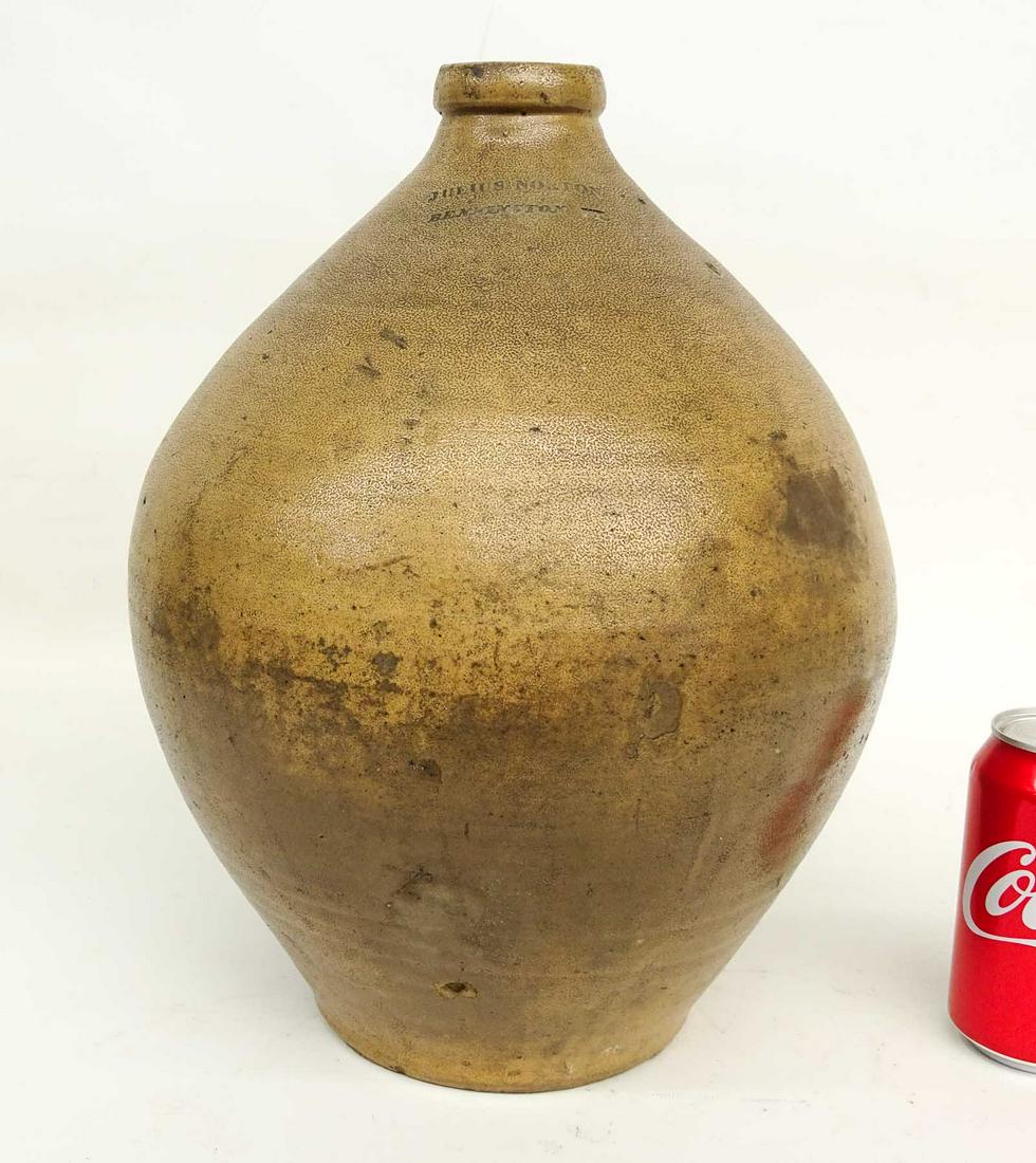 19th c. Ovoid Stoneware Jug (1 of 6)
