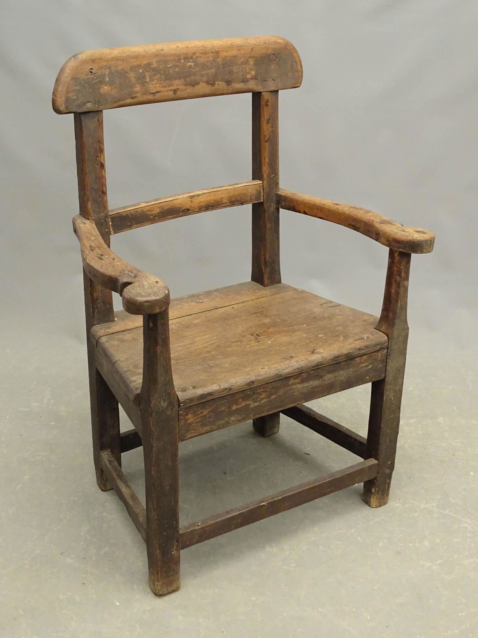 18th c. Irish Chair (1 of 3)