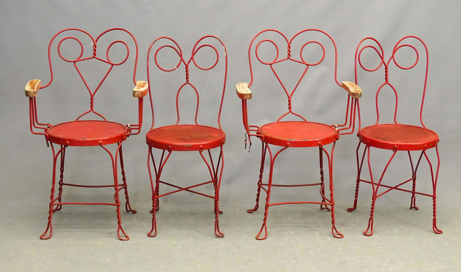 Wrought Iron Cafe Chairs (1 of 8)