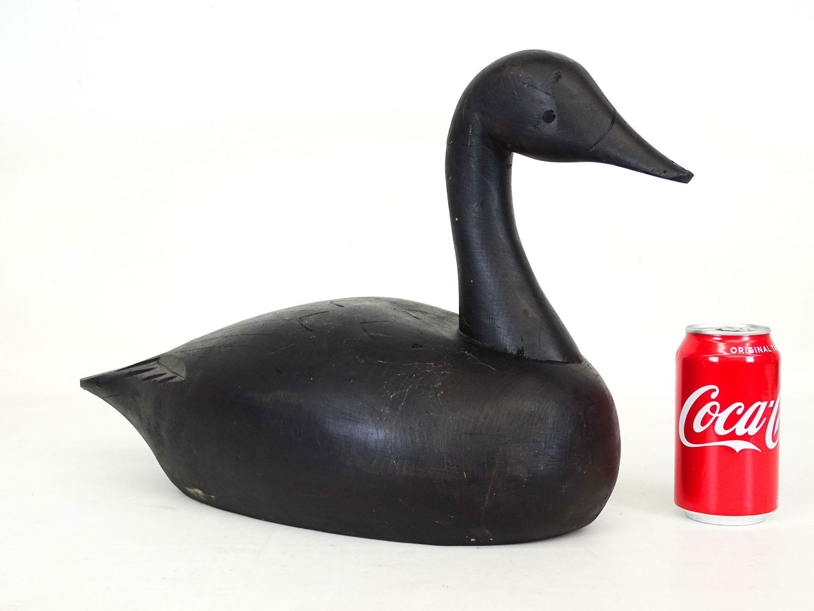 Goose Decoy Signed W.H. Nickerson (1 of 7)