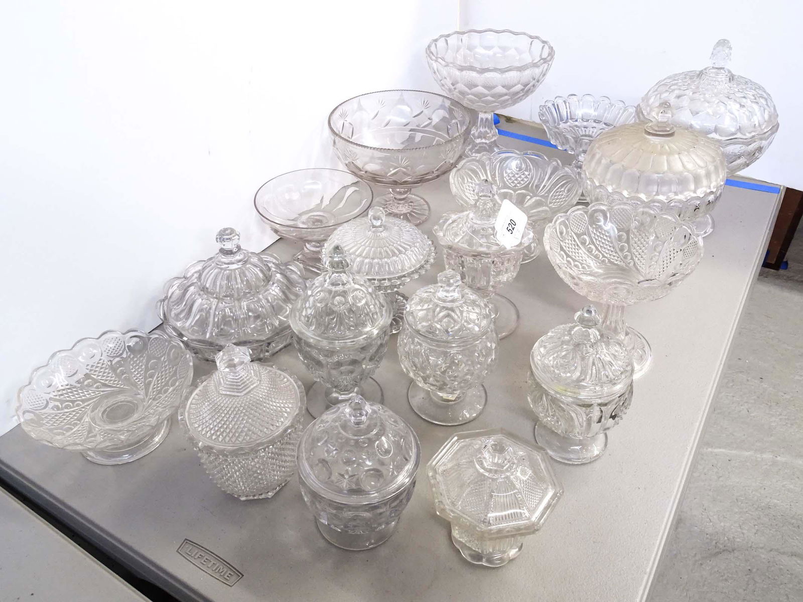 Pattern Glass Lot (1 of 8)