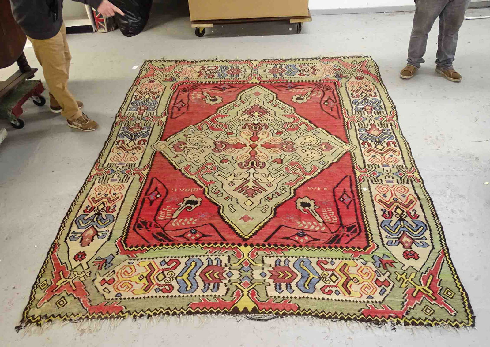 Roomsize Flatweave Kilim Rug (1 of 9)