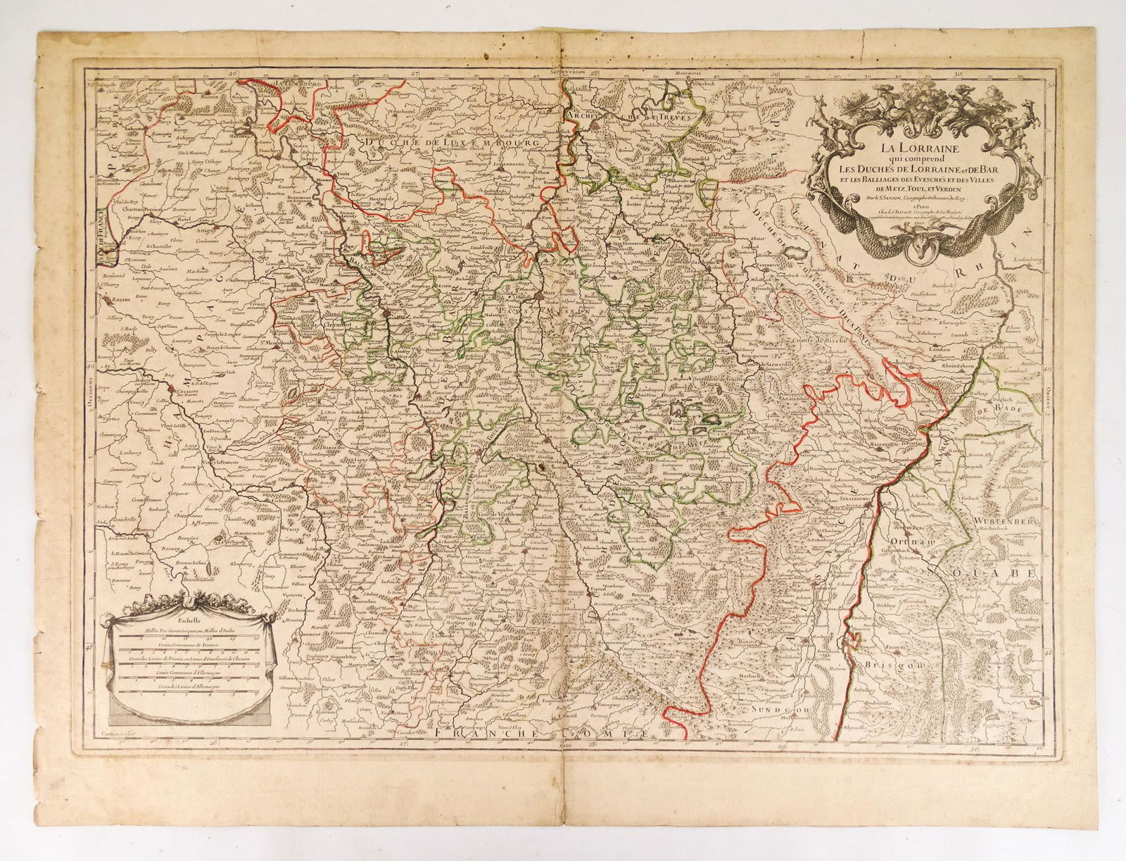 Antique French Regional Map (1 of 6)