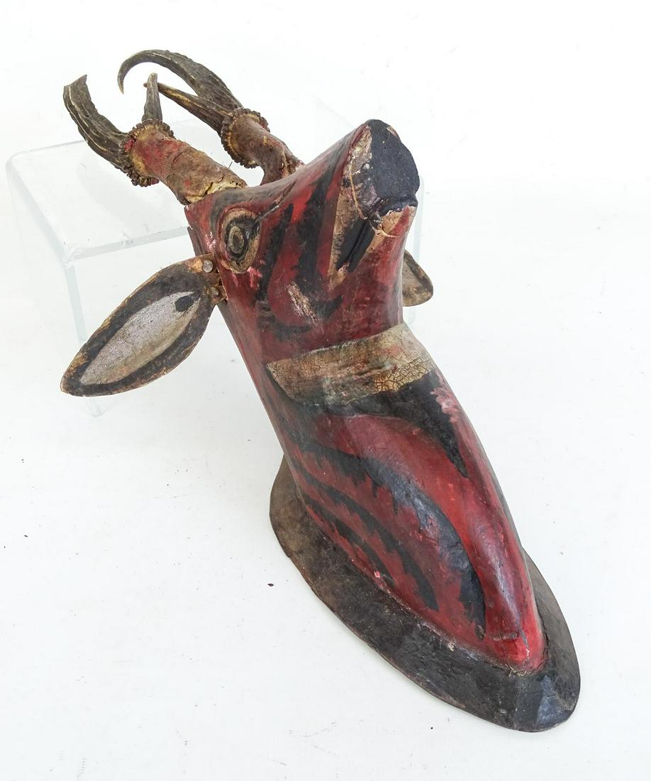 Folk Art Deer Head (1 of 9)