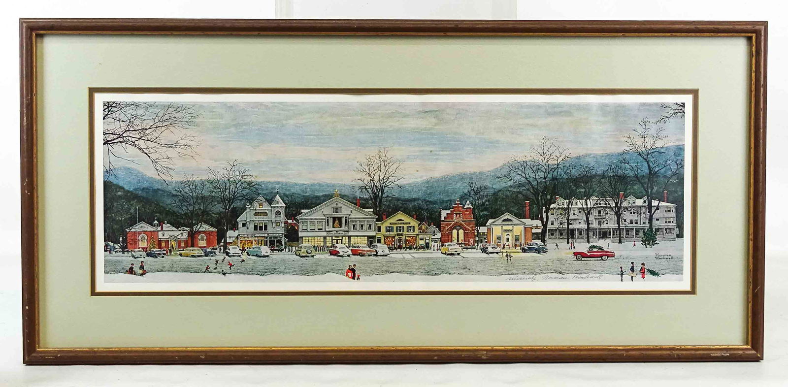 Signed Norman Rockwell Print (1 of 5)