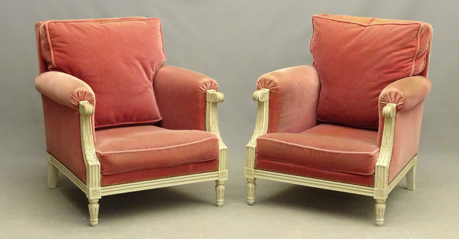 Pair Upholstered Chairs (1 of 4)