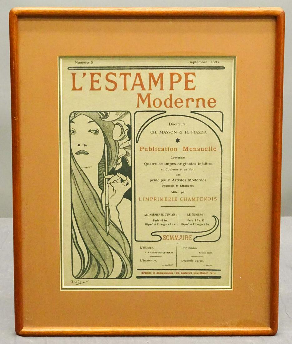 Poster "L' ESTAMPE MODERNE" (1 of 3)