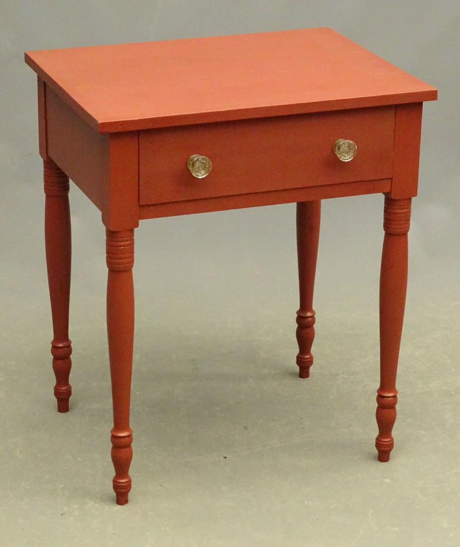 19th c. Single Drawer Stand (1 of 3)