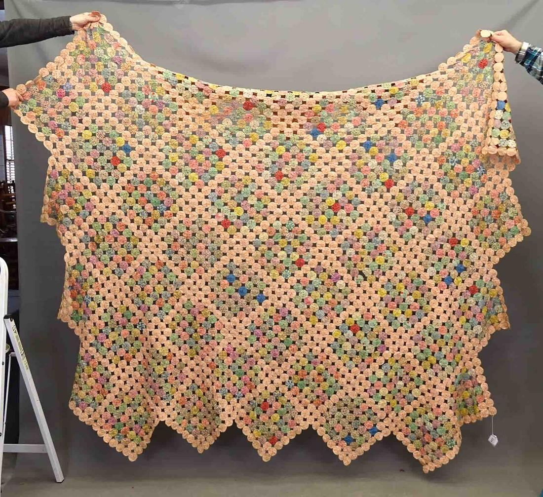 Yo Yo Quilt (1 of 3)