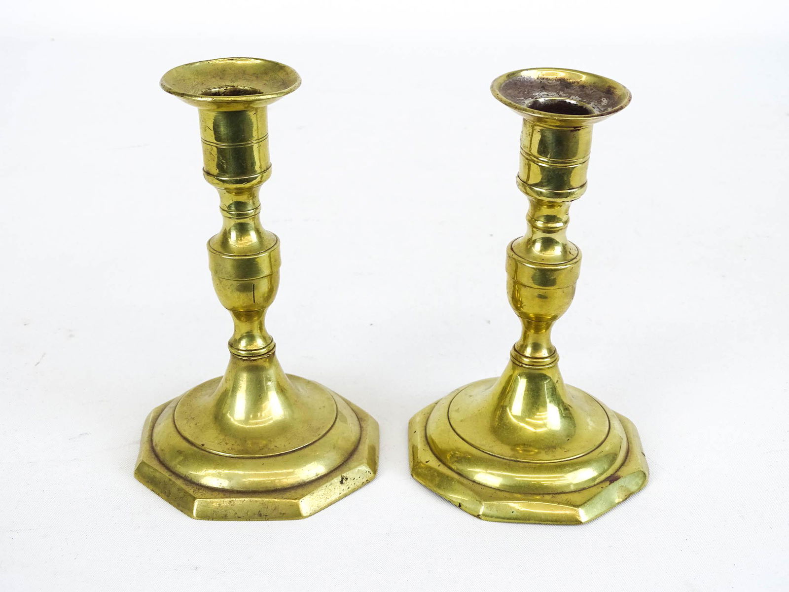 Pair Brass Candlesticks (1 of 3)