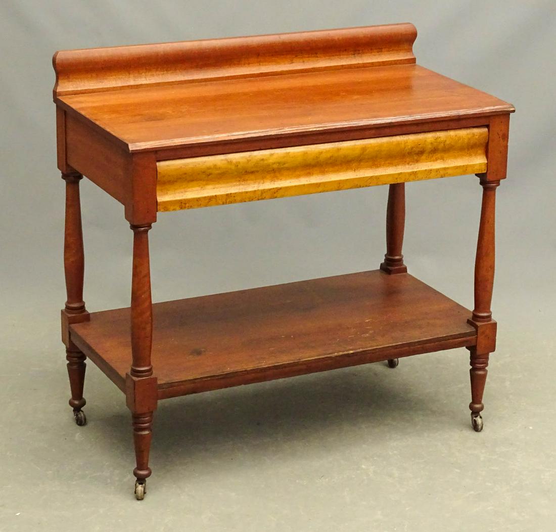 19th c. Single Drawer Stand (1 of 4)