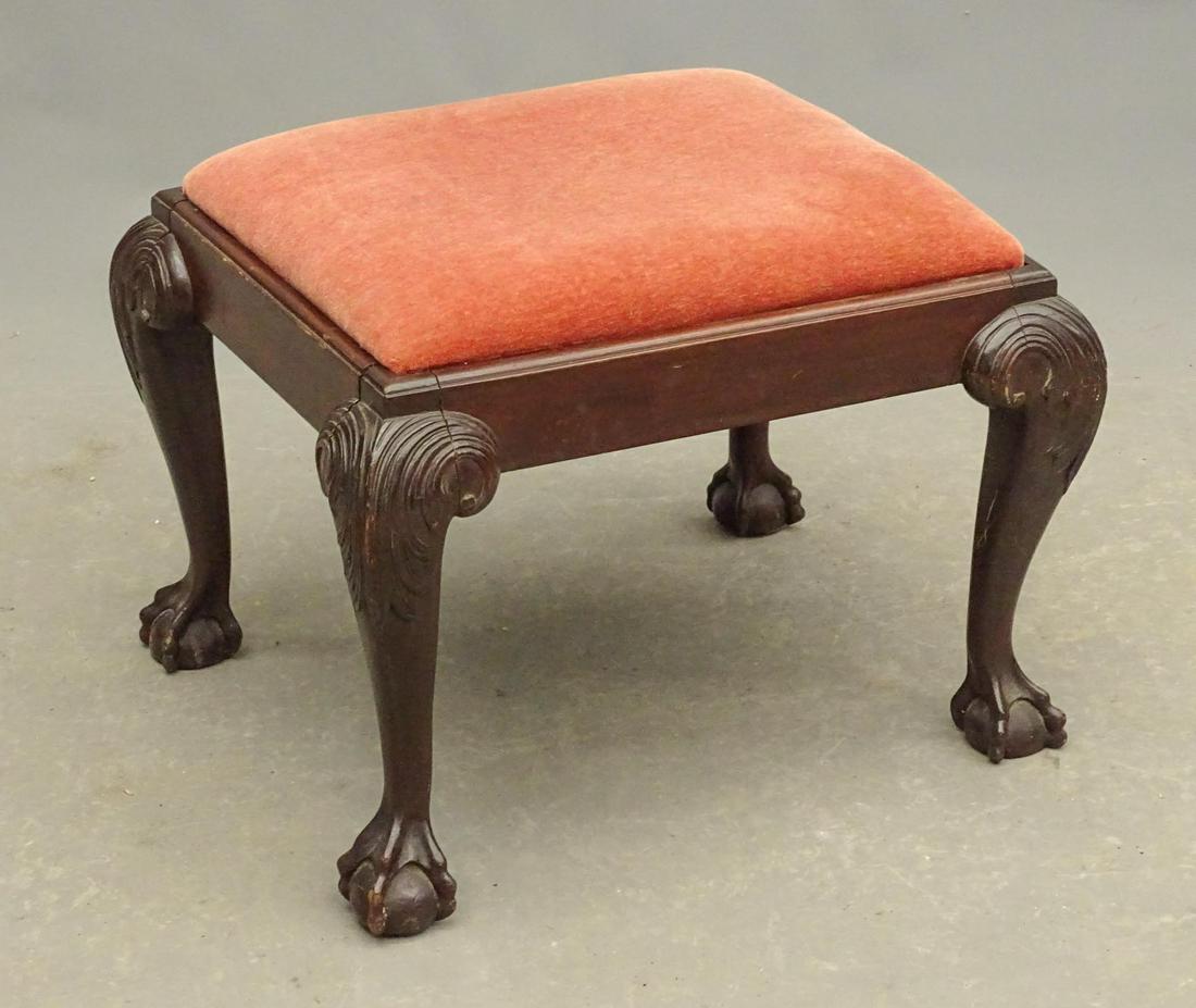 Chippendale Style Stool (1 of 5)