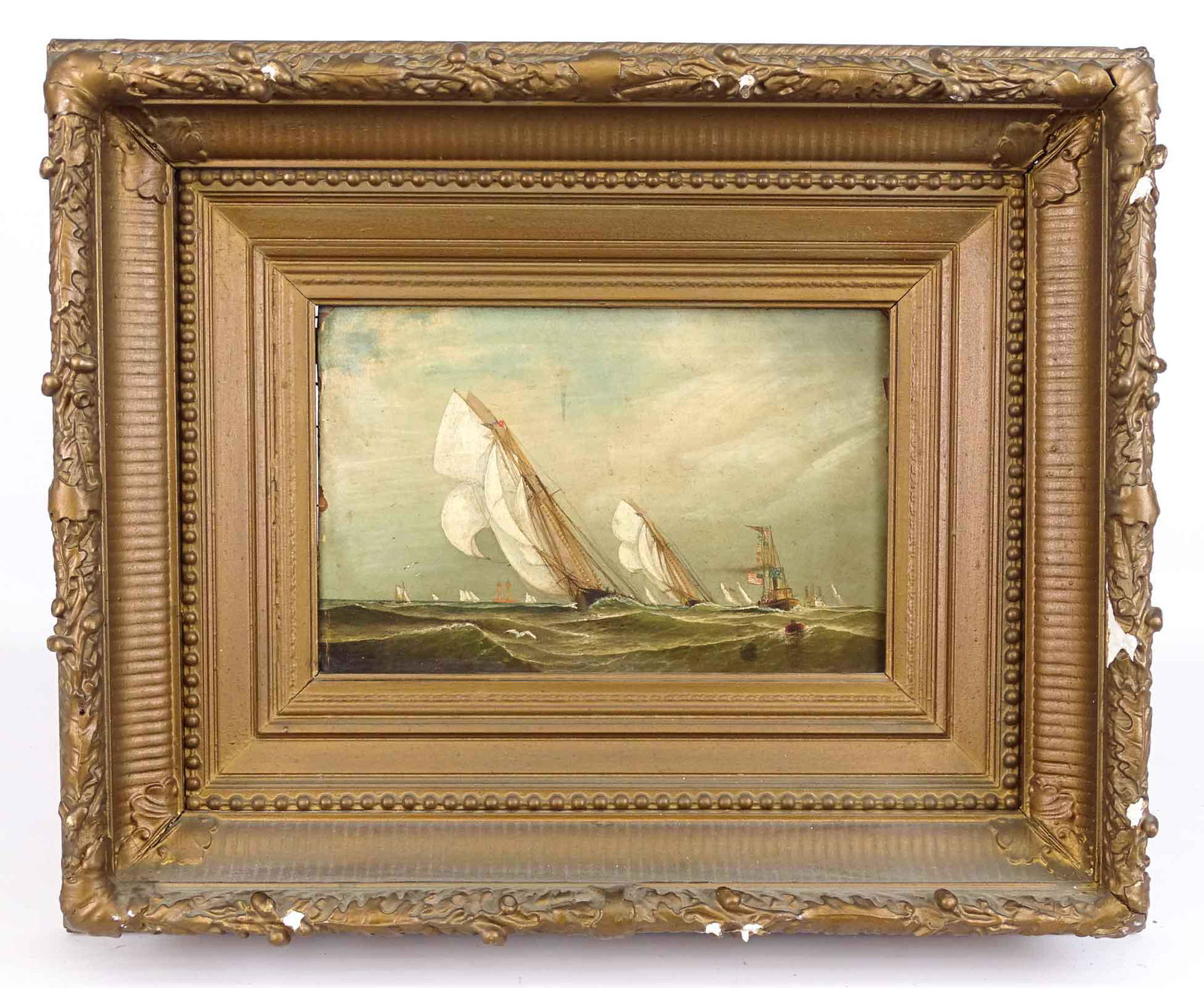 Painting, 19th c. Seascape (1 of 6)