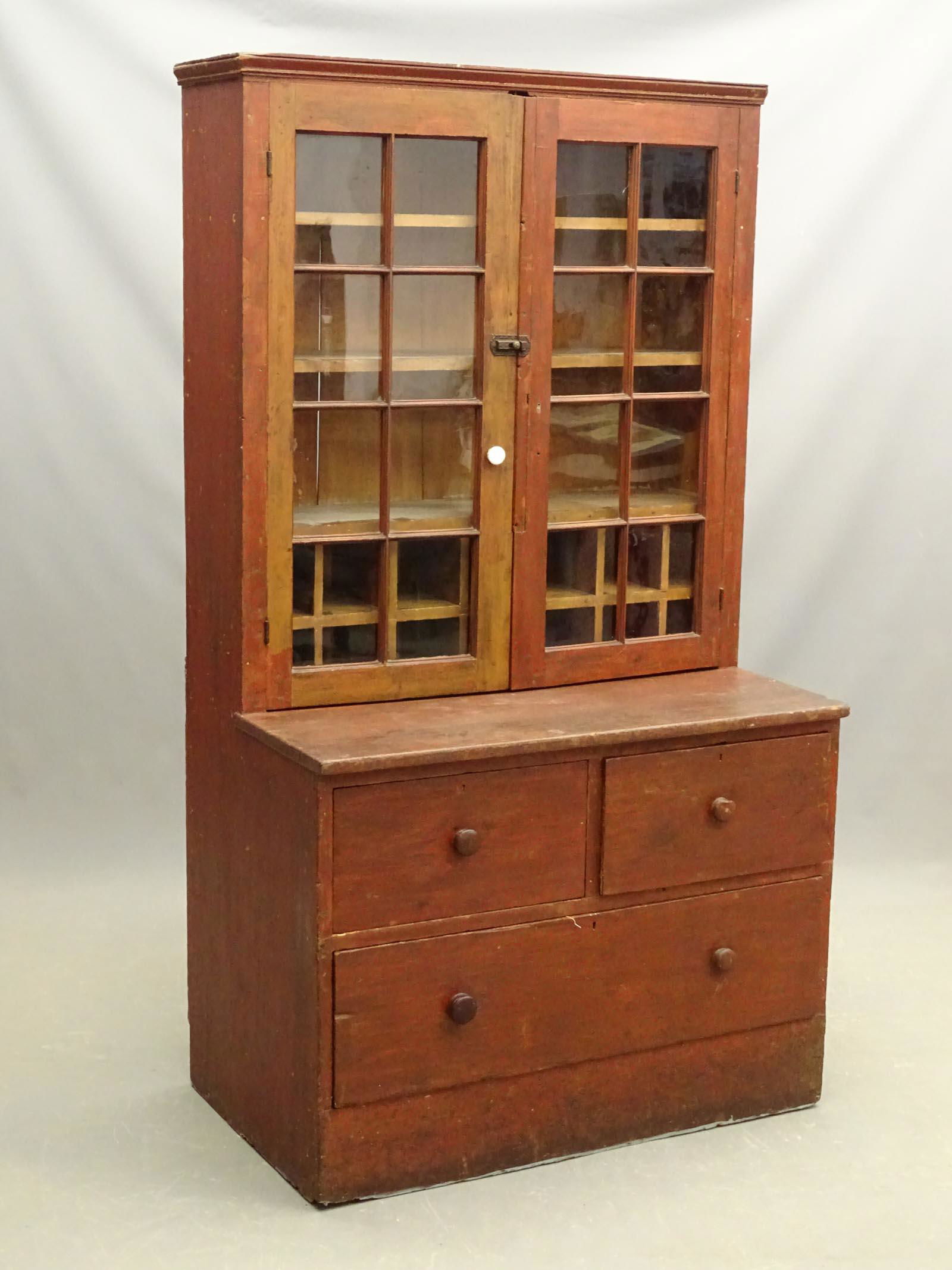 19th c. Stepback Cupboard (1 of 6)