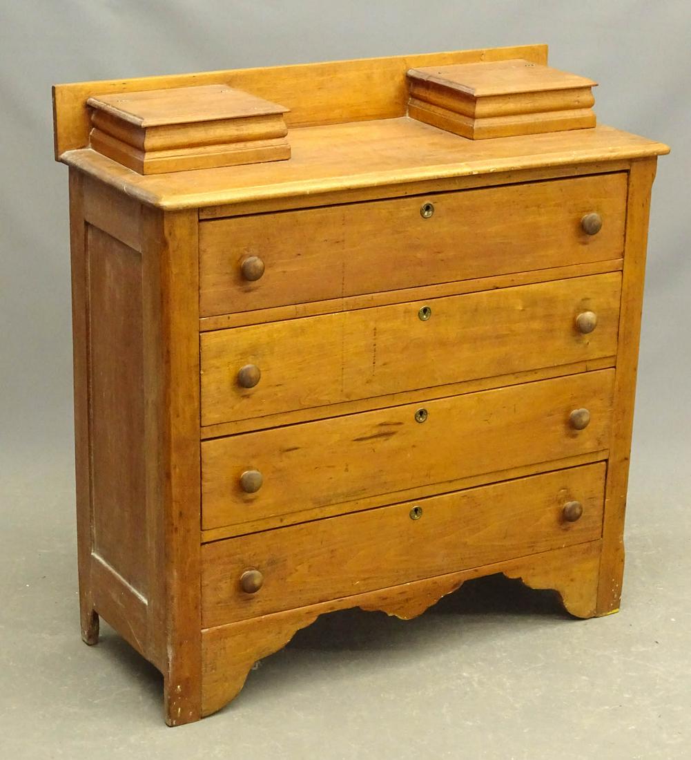 19th c. Pine Chest (1 of 5)