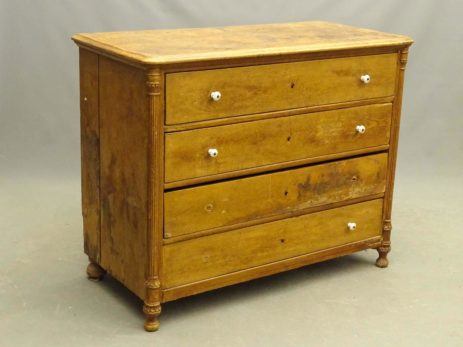 19th c. Continental Chest of Drawers (1 of 4)