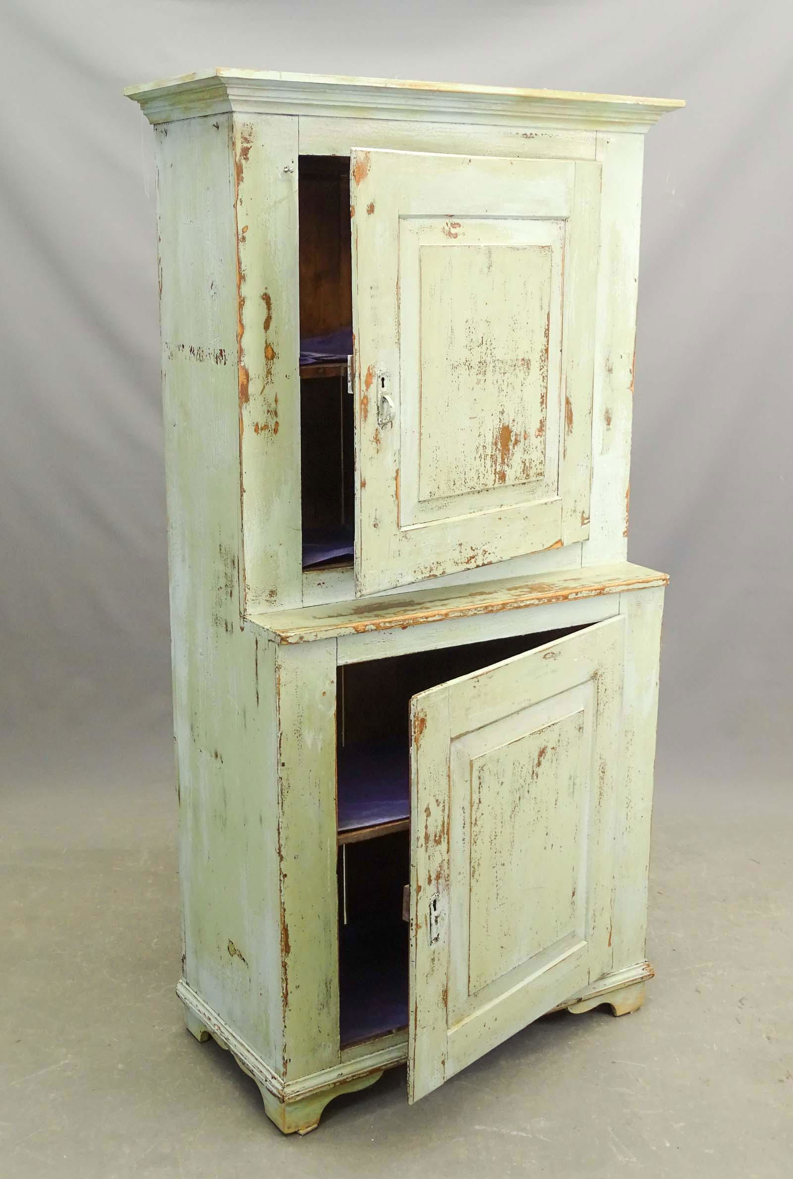 19th c. Wall Cupboard (1 of 4)