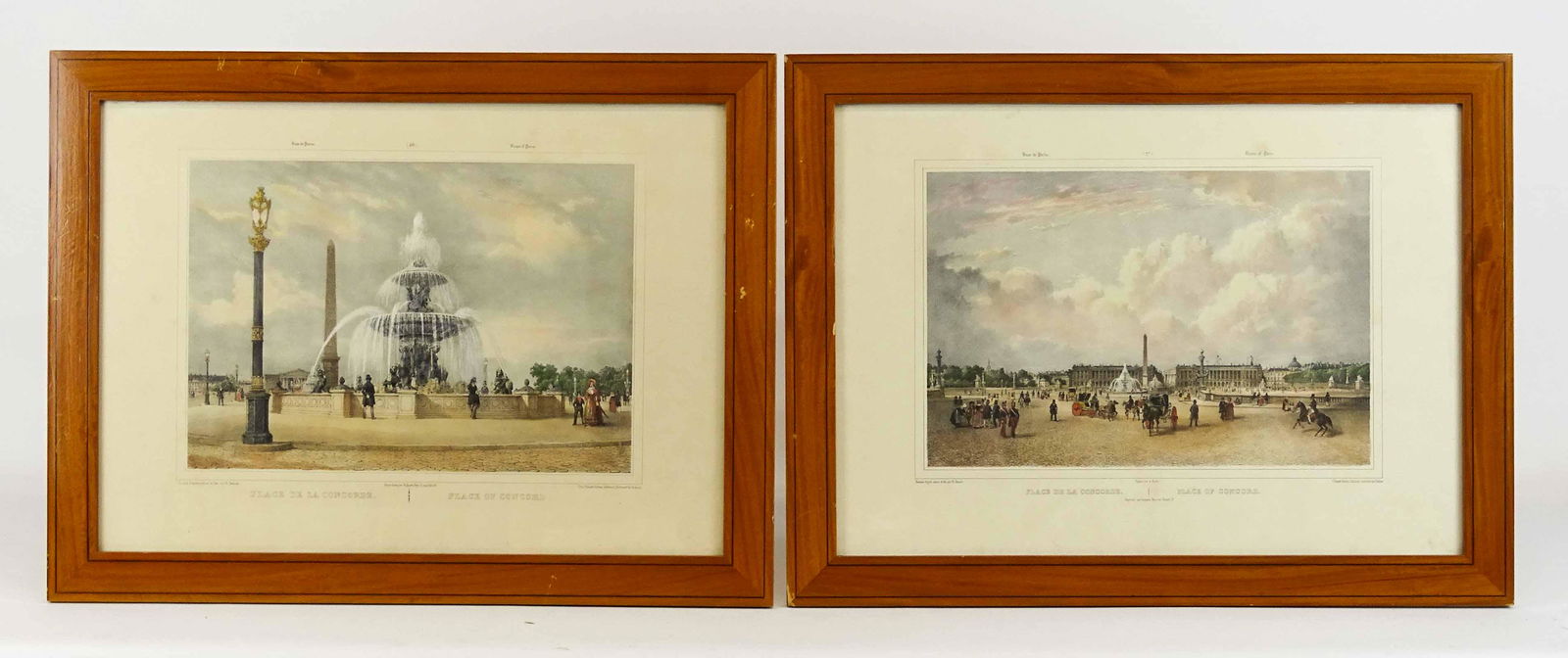 Antique Paris Views, Pair (1 of 3)