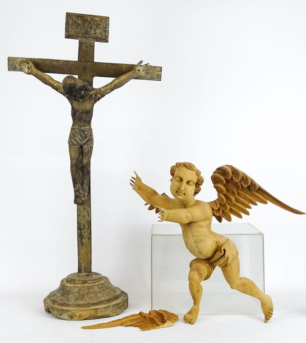 Carved Crucifix Lot (1 of 7)
