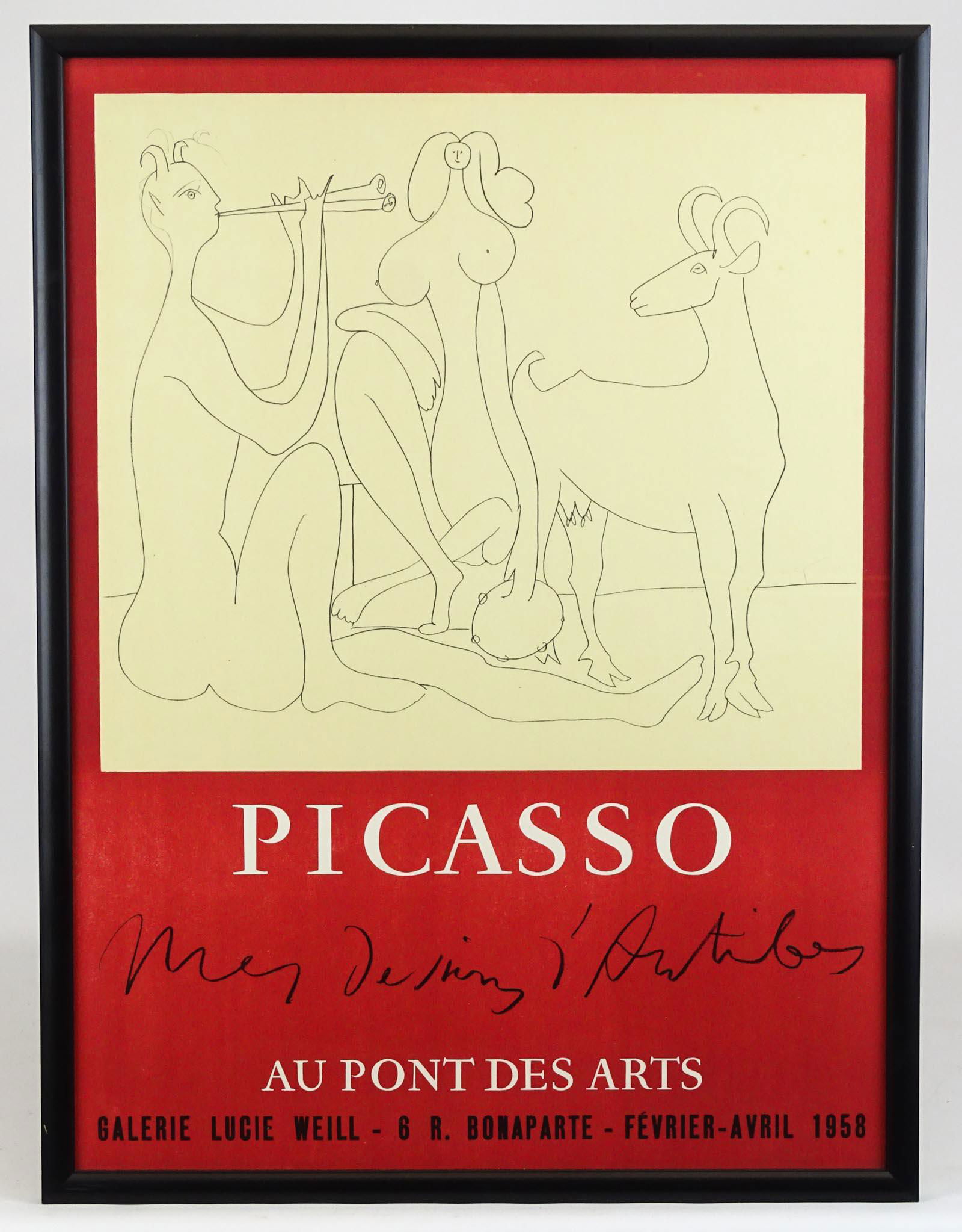 Picasso Exhibition Poster (1 of 2)