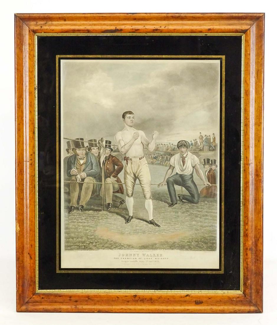 Early Print "JOHNNY WALKER" (1 of 4)