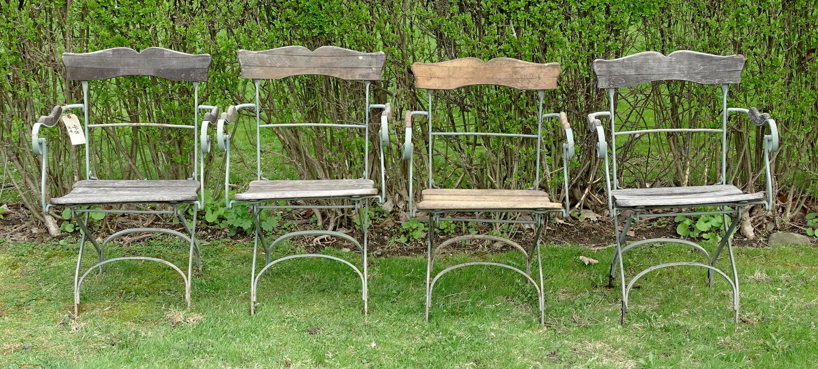 Set of Folding Patio Chairs (1 of 8)