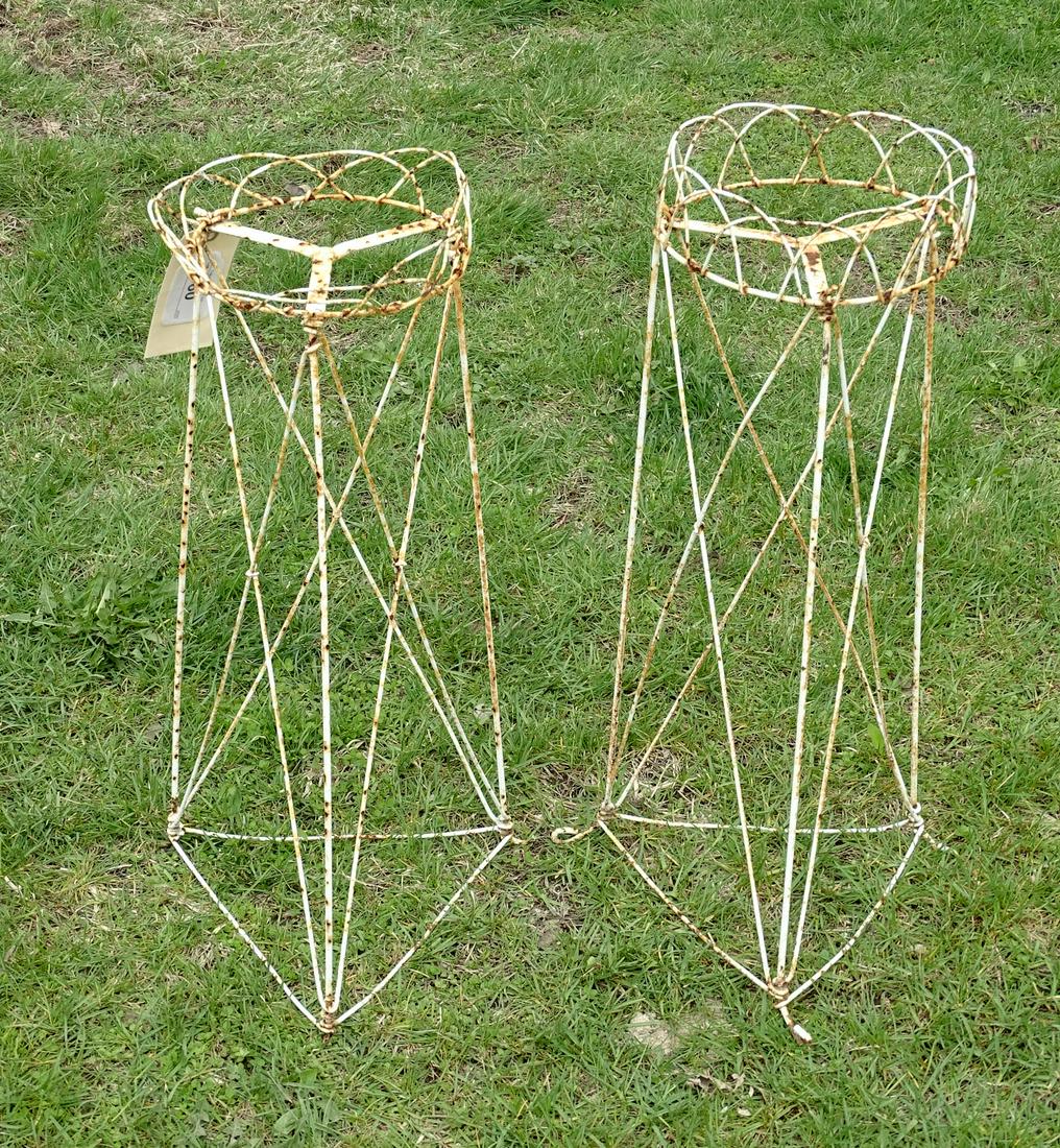 Wire Plant Stands (1 of 3)