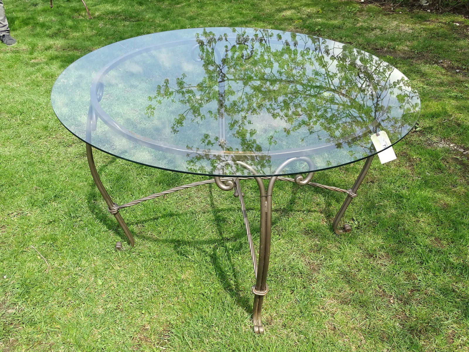 Wrought Iron Table (1 of 2)