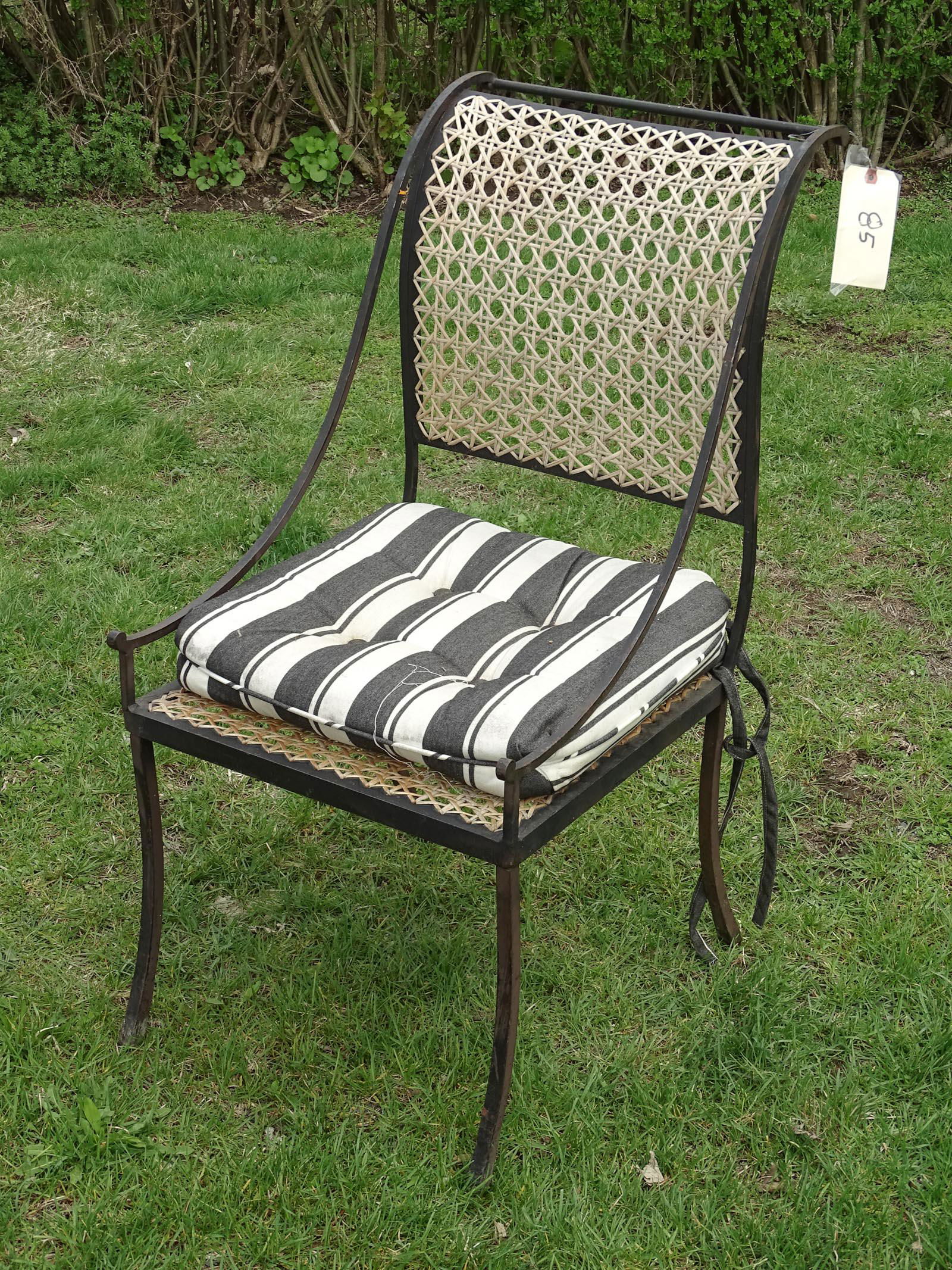Wrought Iron Arm Chair (1 of 4)