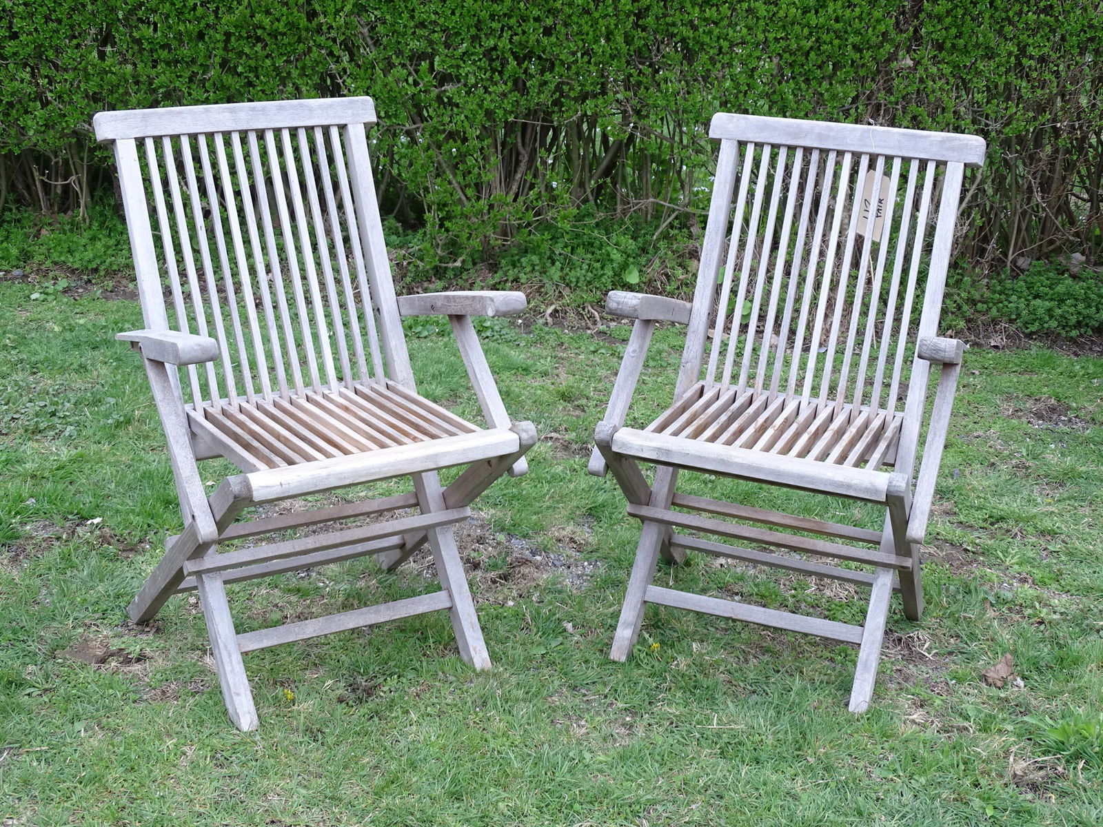 Pair of Teak Chairs (1 of 5)
