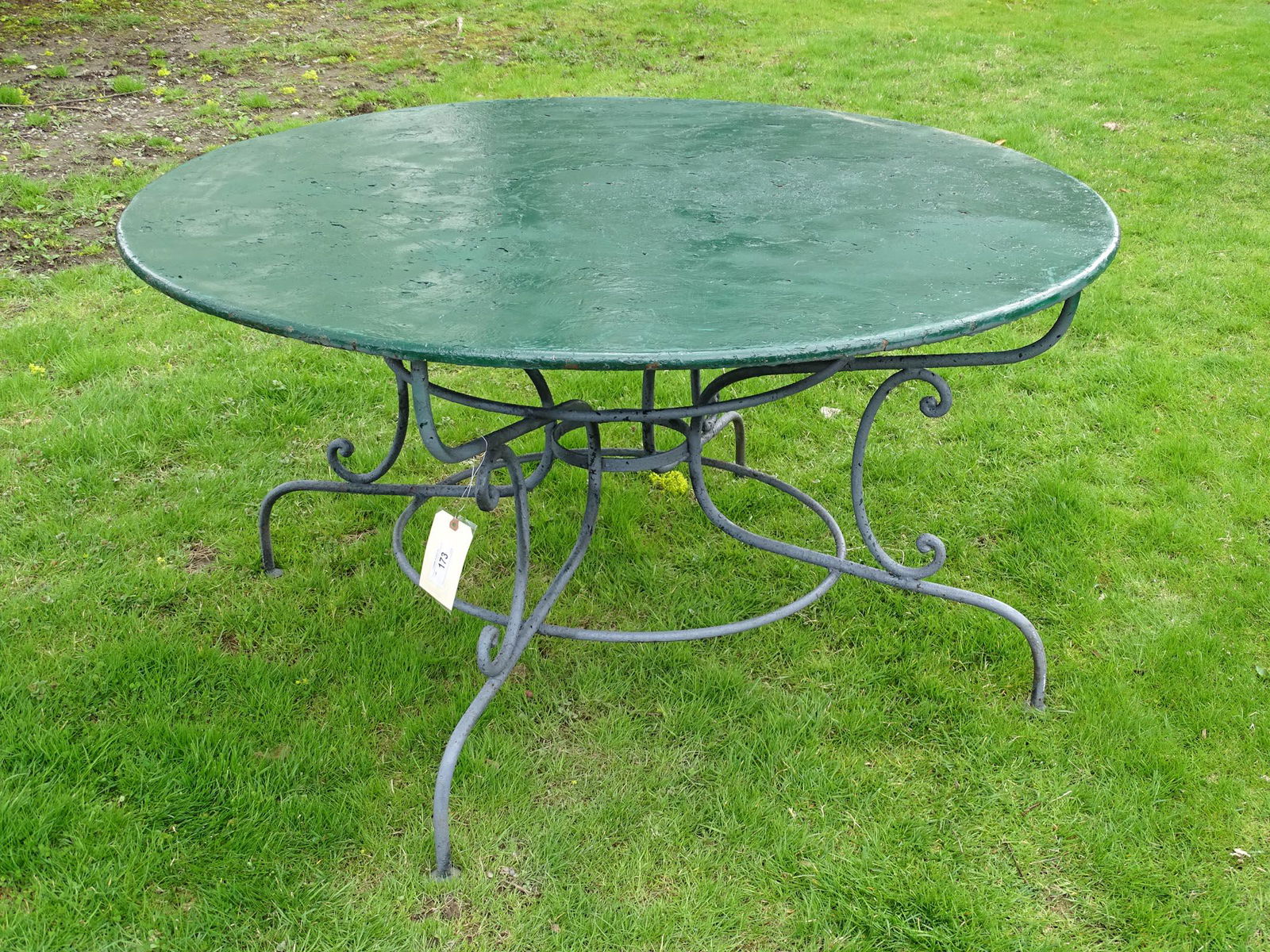 Wrought Iron Patio Table (1 of 2)