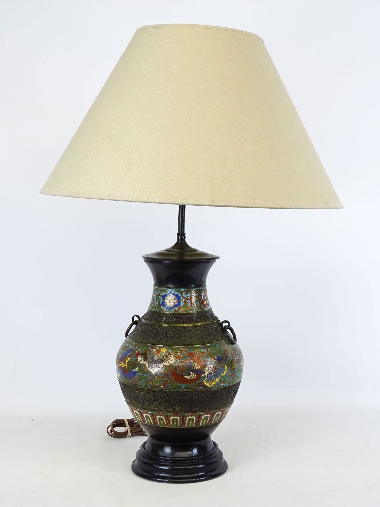 Champleve Table Lamp (1 of 3)