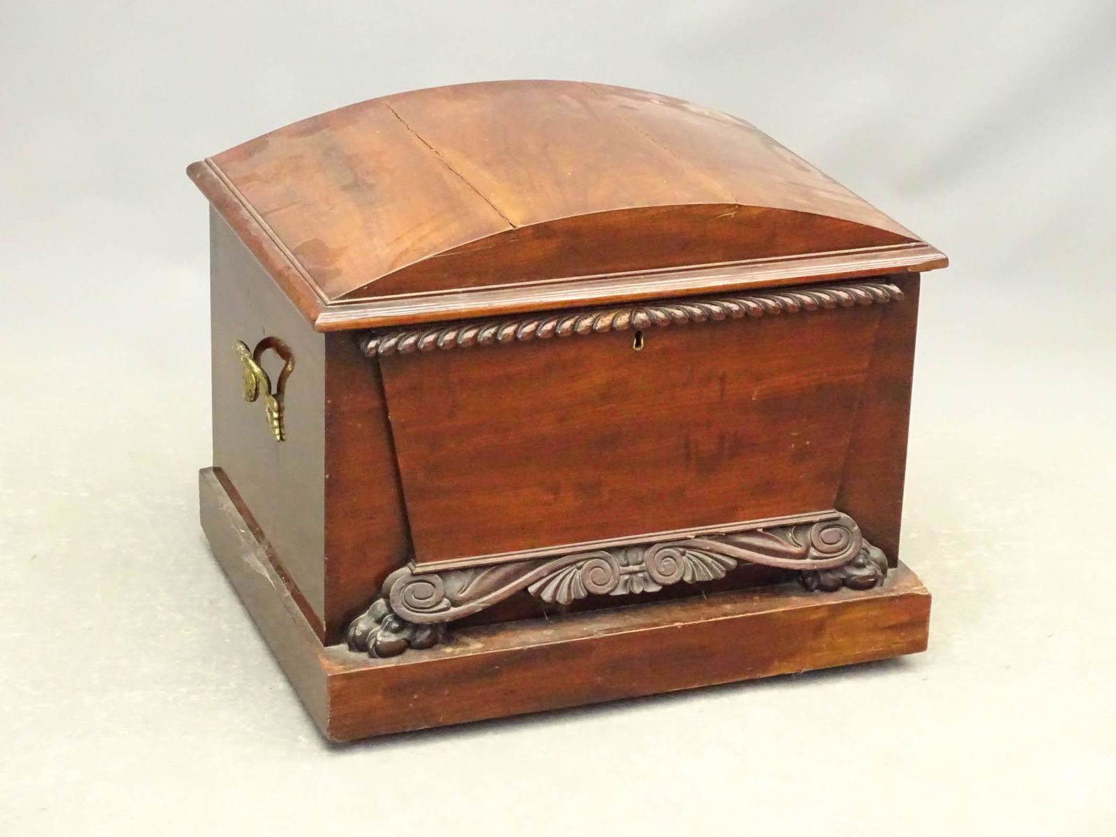 19th c. Mahogany Cellarette (1 of 4)