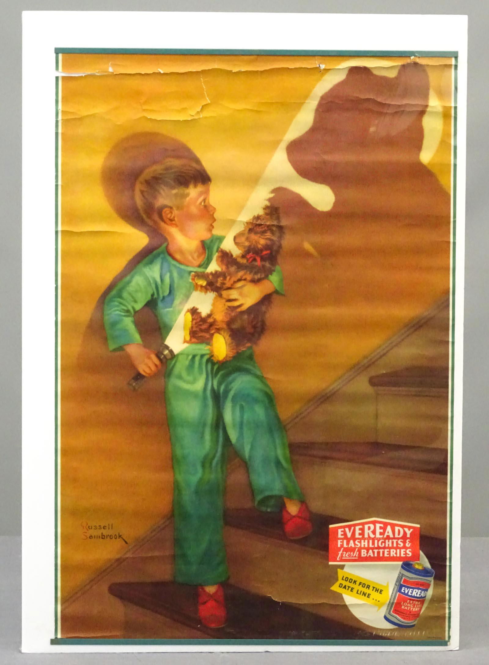 C. 1930's Everready Poster (1 of 4)