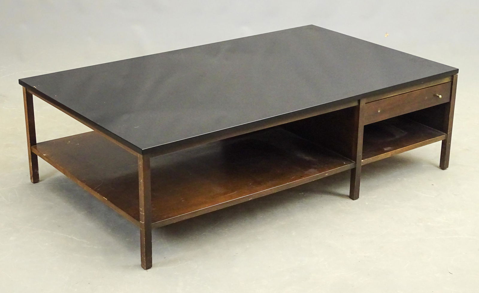 Mid Century Granite Top Coffee Table (1 of 6)